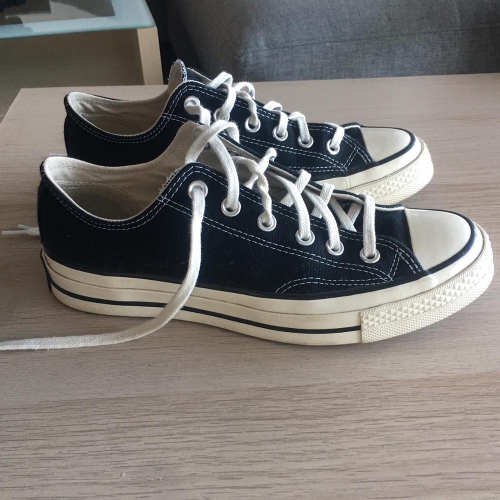 Like new Converse Chuck 70 with vintage stitching, Size 8.5 / 39, OPEN TO OFFERS